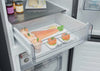 Haier HDPR3618DNPK 60cm Frost Free Fridge Freezer - Stainless Steel - D Rated