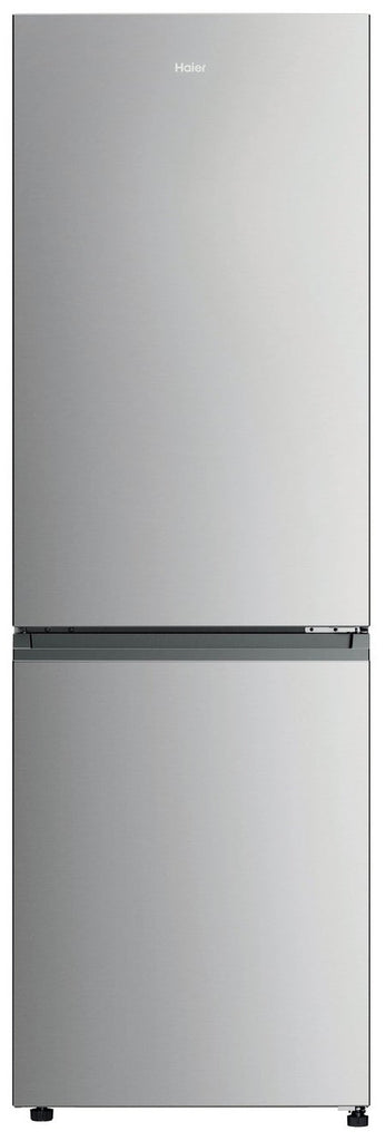 Haier HDPR3618DNPK 60cm Frost Free Fridge Freezer - Stainless Steel - D Rated