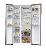 Haier HSR5918DNMP American Fridge Freezer - Stainless Steel - D Rated