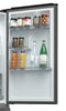 Haier HTR3518ENMTK 55cm wide Frost Free Fridge Freezer - Black - E Rated