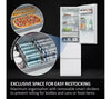 Haier HTR3518ENMWK 55cm wide Frost Free Fridge Freezer - White - E Rated