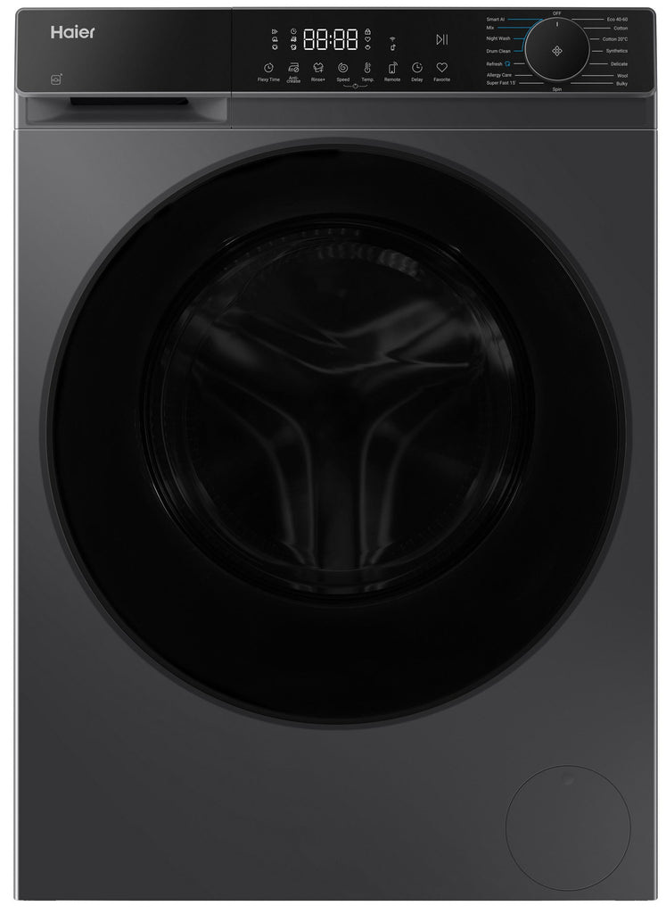 Haier HW9BP14357AEGTU 9Kg Washing machine with 1400 rpm - Graphite - A Rated