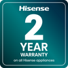 Hisense GM642XHS 60cm Gas Hob - Stainless Steel