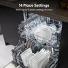 Hisense HS642D90WUK Standard Dishwasher - White - D Rated