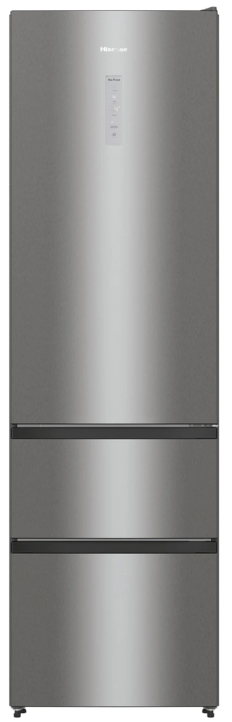 Hisense RM469N4ACDUK 60cm Frost Free Fridge Freezer - Stainless Steel - D Rated