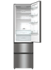 Hisense RM469N4ACDUK 60cm Frost Free Fridge Freezer - Stainless Steel - D Rated