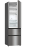 Hisense RM469N4ACDUK 60cm Frost Free Fridge Freezer - Stainless Steel - D Rated
