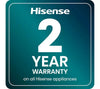 Hisense RQ5P470SYFD American Fridge Freezer - Black - D Rated