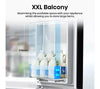 Hisense RQ5P470SYFD American Fridge Freezer - Black - D Rated