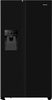 Hisense RS694N4TBE American Fridge Freezer - Black - E Rated