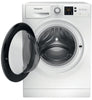 Hotpoint Anti-Stain NSWE7469WSUK 7Kg Washing Machine with 1400 rpm - White - A Rated