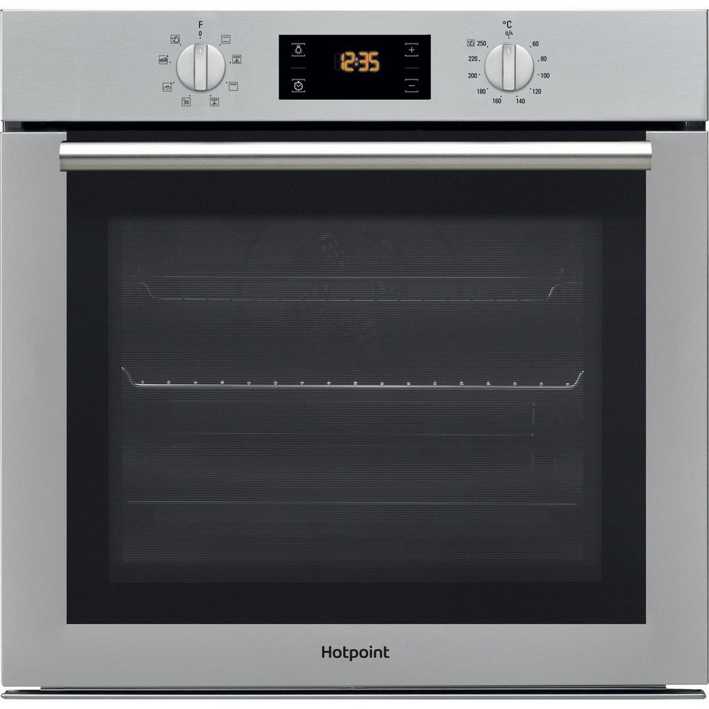 Hotpoint SAEU4544TCIX Built In Electric Single Oven - Inox