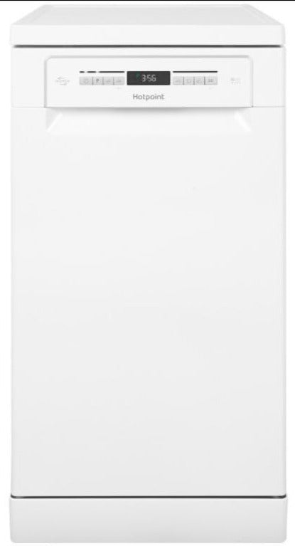 Hotpoint HSFO3T223WUKN Slimline Dishwasher - White - E Rated