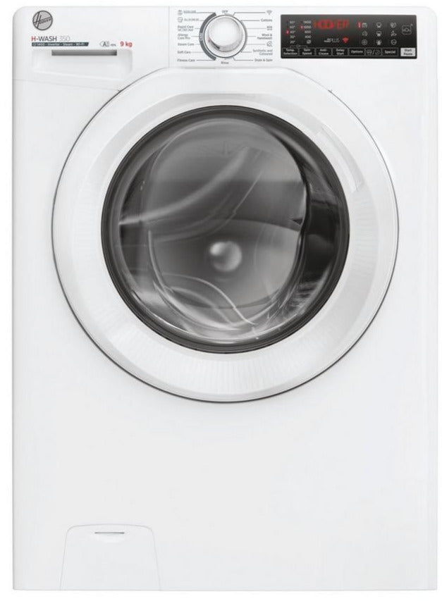 Hoover H3WPS496TAM6 Wifi Connected 9Kg Washing Machine with 1400 rpm - White - A Rated