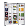 Hoover HHSBSO-6174XK-1 American Fridge Freezer - Stainless Steel - E Rated