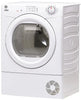 Hoover HLE H8A1LE-80 8Kg Heat Pump Condenser Tumble Dryer - White - A+ Rated