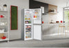Hoover HVT3CLECKIHS-1 55cm Low Frost Fridge Freezer - Silver - E Rated