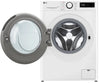 LG F4Y513WWLN1 13Kg Direct Drive Washing Machine with 1400 rpm - White - A Rated