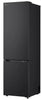 LG GBBS524CEV 60cm wide Frost Free Fridge Freezer - Essence Black Steel - C Rated