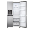 LG GSLV50PZXL American Fridge Freezer - Shiny Steel - E Rated