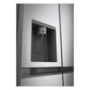 LG GSLV50PZXL American Fridge Freezer - Shiny Steel - E Rated