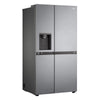 LG GSLV50PZXL American Fridge Freezer - Shiny Steel - E Rated