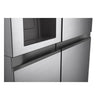 LG GSLV50PZXL American Fridge Freezer - Shiny Steel - E Rated