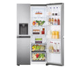 LG GSLV50PZXL American Fridge Freezer - Shiny Steel - E Rated