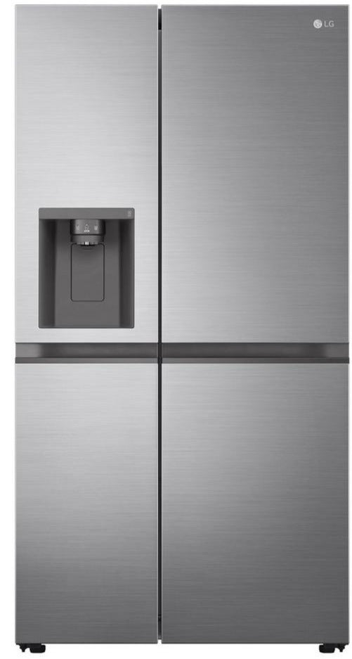 LG GSLV50PZXL American Fridge Freezer - Shiny Steel - E Rated