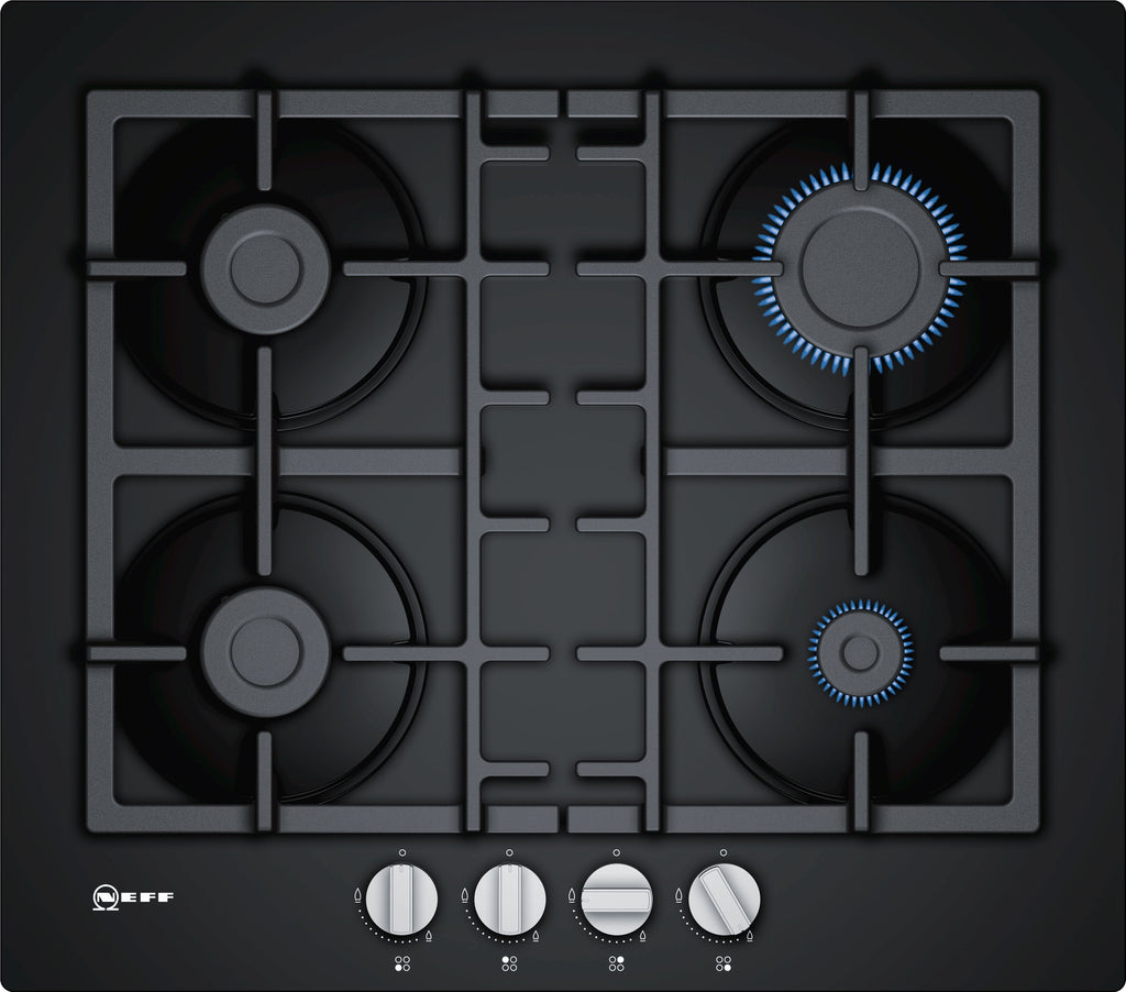 Neff N50 T26CB49S0 59cm Gas Hob - Black