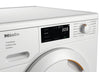 Miele TEC665WP 8Kg Heat Pump Condenser Tumble Dryer - Lotus White - A+++ Rated