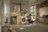 Miele WEG885 WCS 9Kg Washing Machine with 1400 rpm - Lotus White - A Rated