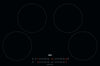 AEG 3000 IKX84401CB 77cm Induction Hob - Black