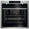 AEG BPS555060M Built In Electric Single Oven with Steam Function - Stainless Steel