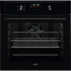 AEG 6000 BEX535A61B  Built In Electric Single Oven with AirFry  Function - Black