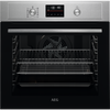 AEG 6000 BPX535A61M  Built In Electric Single Oven with AirFry  Function - Stainless Steel