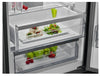 AEG RCB632E2MX 60cm Frost Free Fridge Freezer - Grey/Stainless Steel - E Rated