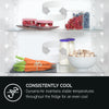 AEG 7000 NSC7G752ES 70cm Integrated Frost Free Fridge Freezer with Sliding Door Fixing Kit - White - E Rated