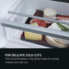AEG 6000 TC6MS18FDF Integrated Frost Free Fridge Freezer with Fixed Door Fixing Kit - White - D Rated