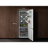 AEG 7000 NSC7G752ES 70cm Integrated Frost Free Fridge Freezer with Sliding Door Fixing Kit - White - E Rated