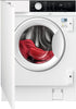 AEG 6000 LFX6G8434BI 8Kg Integrated Washing Machine with 1400 rpm - White - B Rated