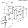 Zanussi ZKCNA7XN Built In Electric Double Oven - Stainless Steel