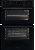 Zanussi ZKCNA7KN Built In Electric Double Oven - Black