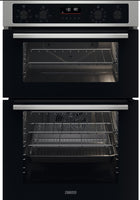 Zanussi ZKCNA7XN Built In Electric Double Oven - Stainless Steel