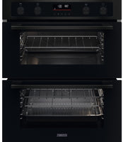 Zanussi ZPCNA7KN  Built Under Electric Double Oven - Black