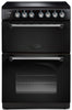 Rangemaster Classic CLA60ECBL/C 60cm Electric Cooker with Ceramic Hob - Black/Chrome