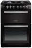 Rangemaster Professional Plus PROPL60DFFBL/C 60cm Dual Fuel Cooker - Black/Chrome