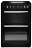 Rangemaster Professional Plus PROPL60EIBL/C 60cm Electric Cooker with Induction Hob - Black/Chrome