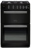 Rangemaster Professional Plus PROPL60NGFBL/C 60cm Gas Cooker - Black/Chrome