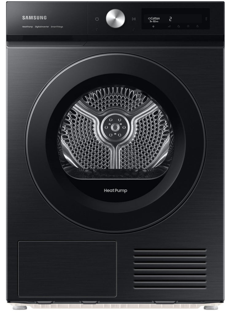 Samsung DV90BB5245ABS1 9Kg Heat Pump Condenser Tumble Dryer - Black - A+++ Rated